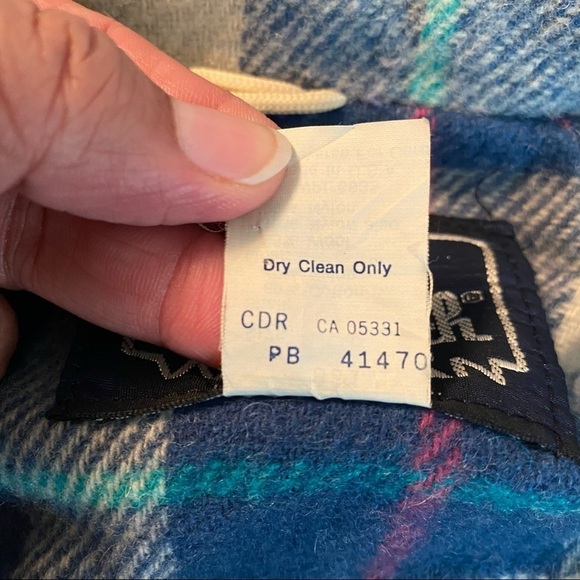 Vintage WOOLRICH PINK PARKA Wool Lined Jacket size Small - Picture 12 of 16